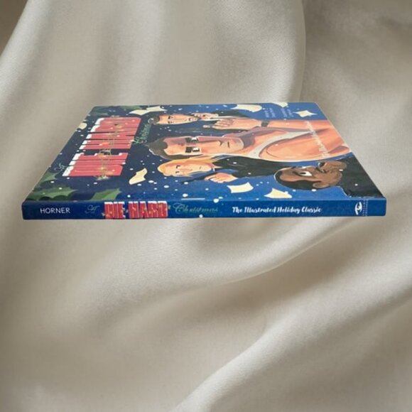 Die Hard Christmas Illustrated Holiday Classic Bruce Willis Cult Favorite Parody - Picture 8 of 9